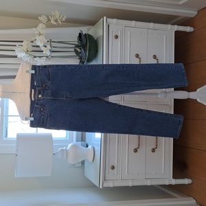 Levi's Premium‎ Womens Wedgie Straight Medium Wash Jeans Button Fly Size 26